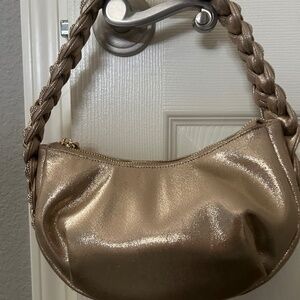 Nina Braided Crystal Detail Hobo Bag